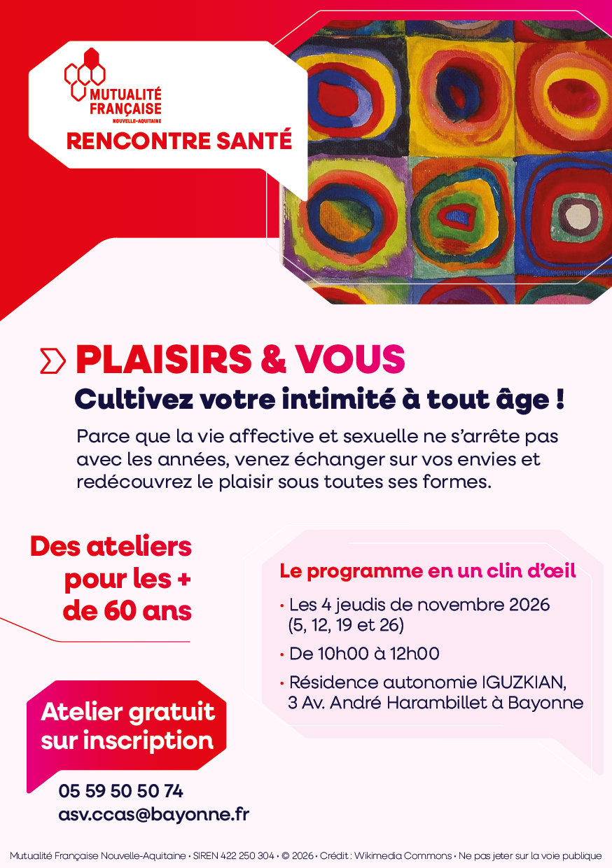 Programme des ateliers sur la santé sexuelle
